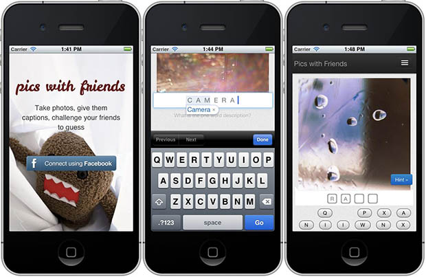 The Three Winning Apps From This Years Photo Hack Day picswithfriends