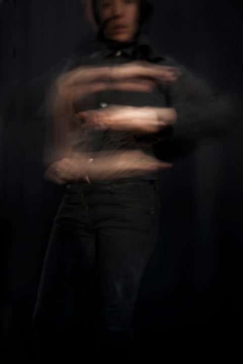 The Entire Alphabet Created with Long Exposure Photos of Hand Waving 