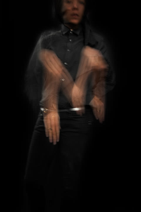 The Entire Alphabet Created with Long Exposure Photos of Hand Waving 