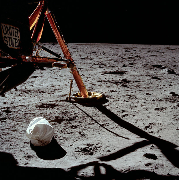 Throw Away Photographs Shot During Neil Armstrongs Visit to the Moon moon2 mini