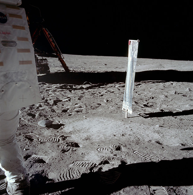 Throw Away Photographs Shot During Neil Armstrongs Visit to the Moon moon4 mini
