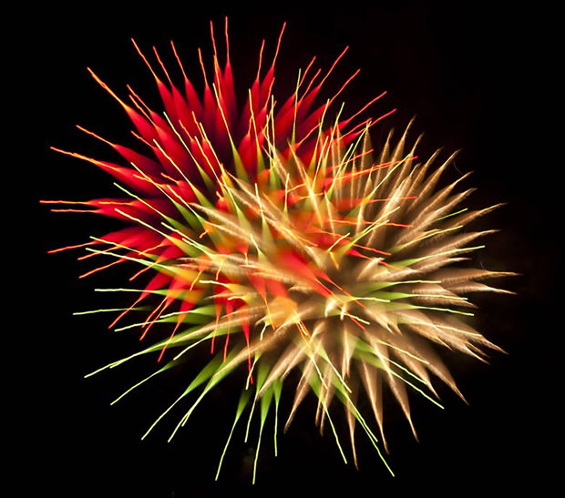 Creative Firework Photographs Shot by Refocusing During Long Exposures fireworks2 mini