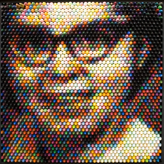 Photographs Recreated Using Crayons crayon5 mini