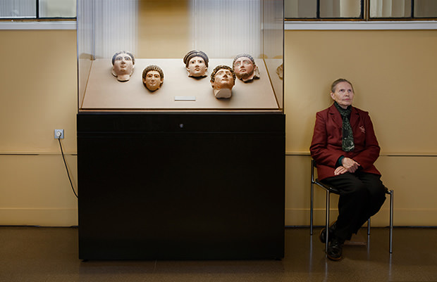 Portraits of Women Guarding Pieces in Russian Art Museums guardian5 mini