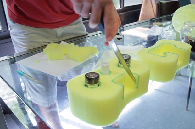 Make a DIY Dashboard Camera Mount for $  10 Using a Car Sponge sponge3 mini
