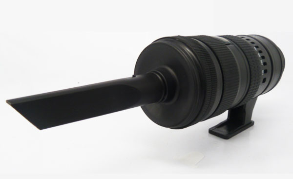 Portable Vacuum Cleaner in the Shape of a Nikon 70 200mm Lens carduster2