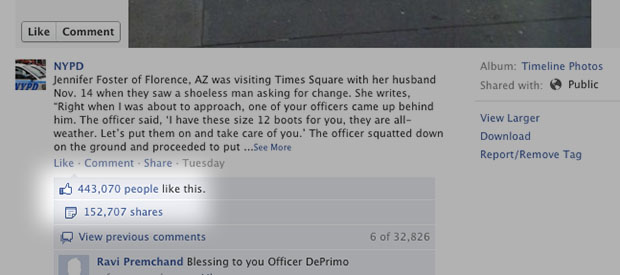 Photo of NYPD Police Officers Random Act of Kindness Goes Viral viral