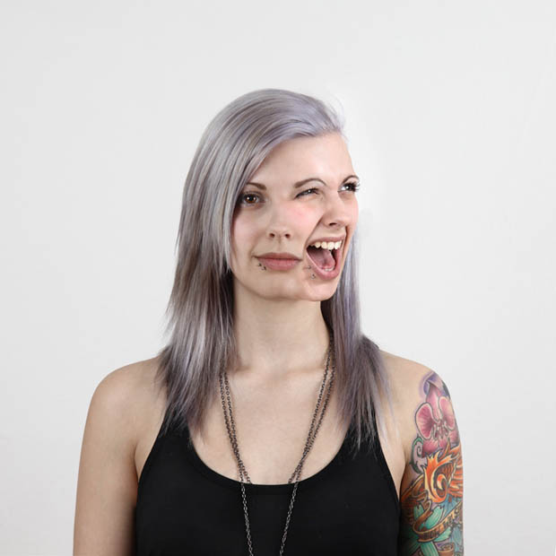Creepy Portraits Show Subjects with One Head, Two Faces, and Three Eyes facade 4