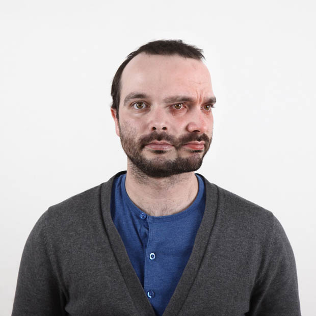 Creepy Portraits Show Subjects with One Head, Two Faces, and Three Eyes facade 5