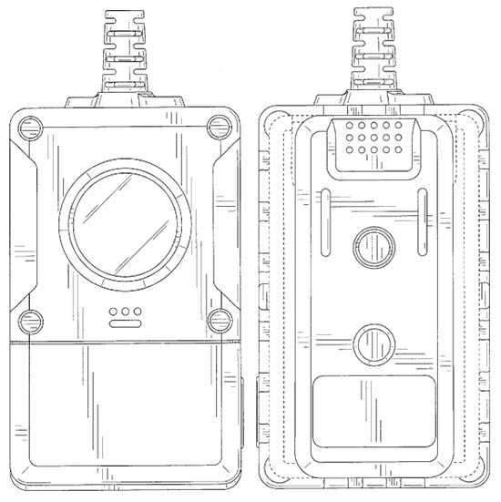 Strange Looking Digital Camera Design Spotted in a Recent Panasonic Patent frontback