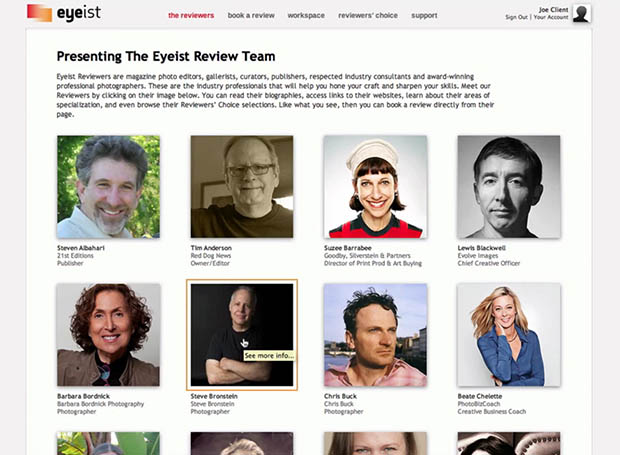 Eyeist Brings Professional Photo Portfolio Reviews to the Masses eyeist3