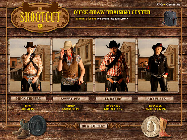 Shootout Game Uses Duels to Find the Fastest Camera Slinger in the West shootout