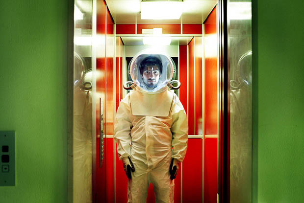 Portraits of People Wearing Space Suits in Not So Alien Locations spacesuit 3