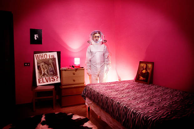 Portraits of People Wearing Space Suits in Not So Alien Locations spacesuit 8