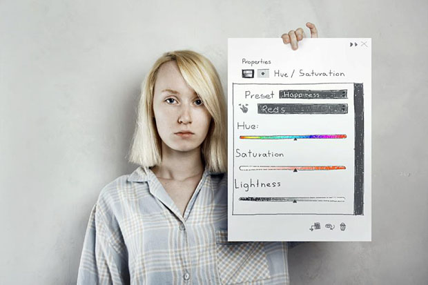 Photos Imagining How Photoshop Tools Would Be Used as Beauty Products photoshopreallife.jpg 5