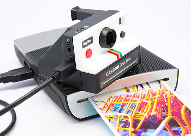Carbon One Mini is a Polaroid One Step Look Alike Digital Camera carbononemini2