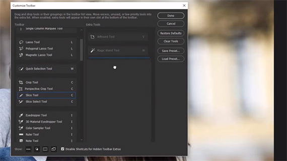 How To Customize Your Photoshop Toolbar The Dream Within Pictures