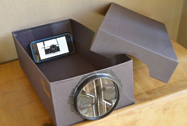 Build a Cheapo Photo Projector Using a 
