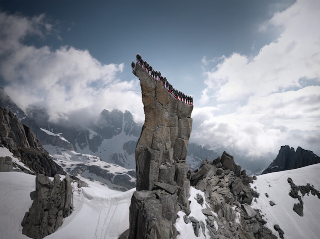 these mountaineering photos took an astounding amount of